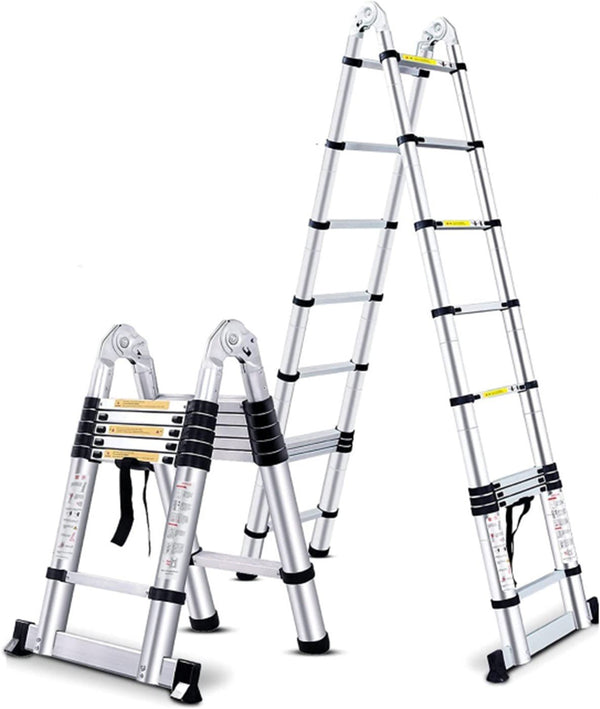 TELESCOPIC A FRAME LADDER 4.4 MTR (PROTOOL)