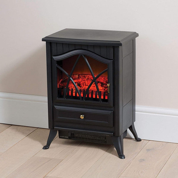 DAEWOO 2KW ELECTRIC STOVE HEATER (BLACK)