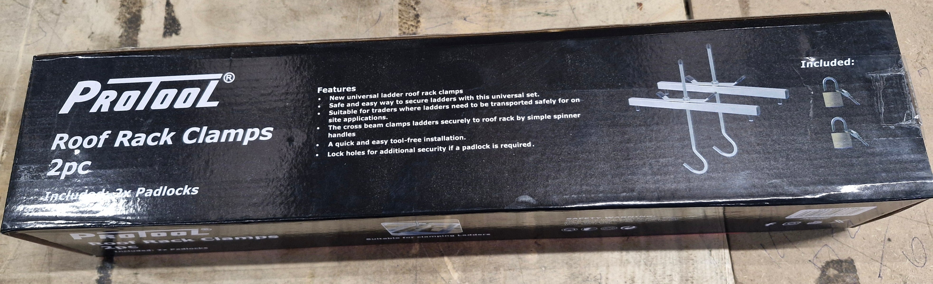LADDER ROOF RAK CLAMP SET