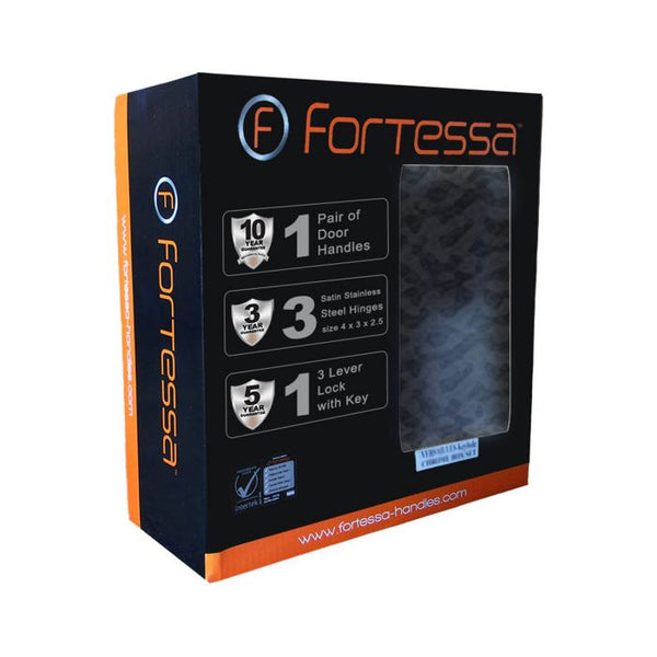 Fortessa Achilles Bronze  Antique Box Set Privacy |w/c inc  thumb turn