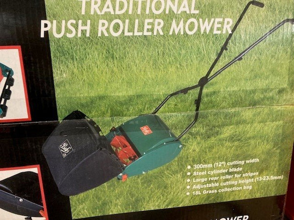 REEL LAWN MOWER WITH REAR ROLLER( HAND PUSH)