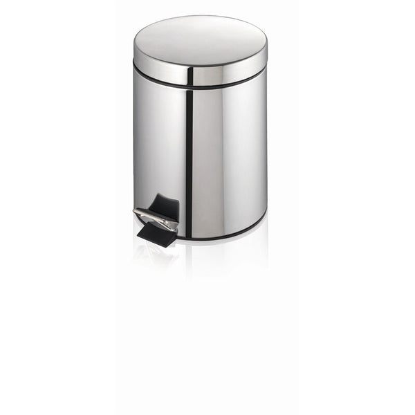 STAINLESS STEEL PEDAL BIN 5LTR(CHROME EFFECT)