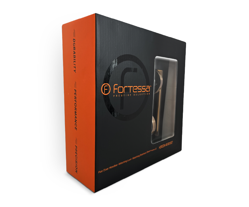 Fortessa Prestige Horizon boxset (SATIN Bronze)  bathroom w/c