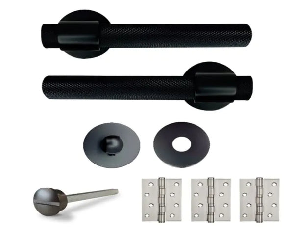 Fortessa Prestige Draco bathroom w/c(satin black) boxset