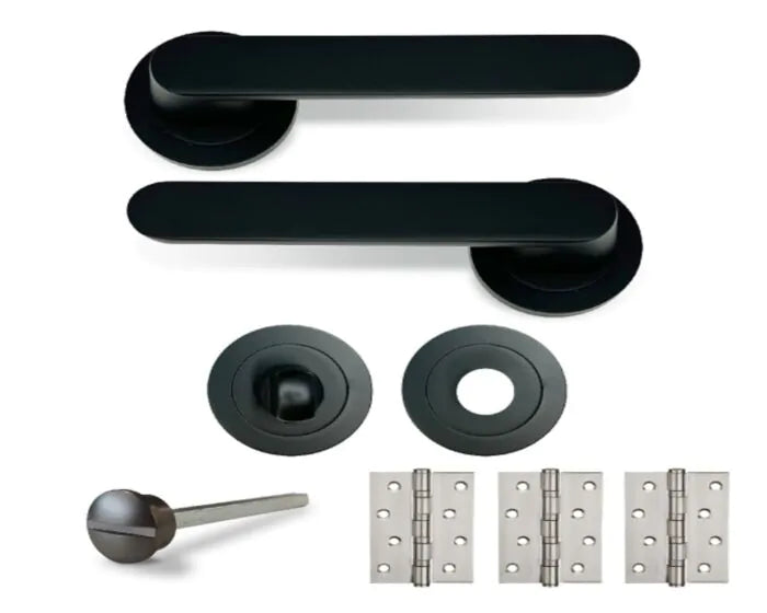 Fortessa Prestige Serenity boxset bathroom w/c (black satin)