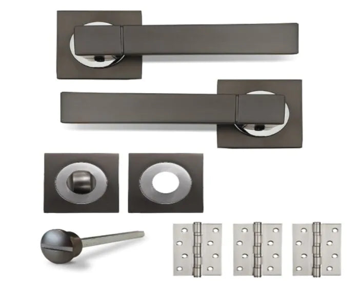 FORTESSA PRESTIGE TARANIS ( Gun Metal Grey)BATHROOM W/C BOXSET