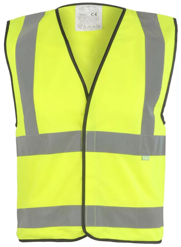 HI-VIS YELLOW VEST XL EN20471(PACK OF 12)