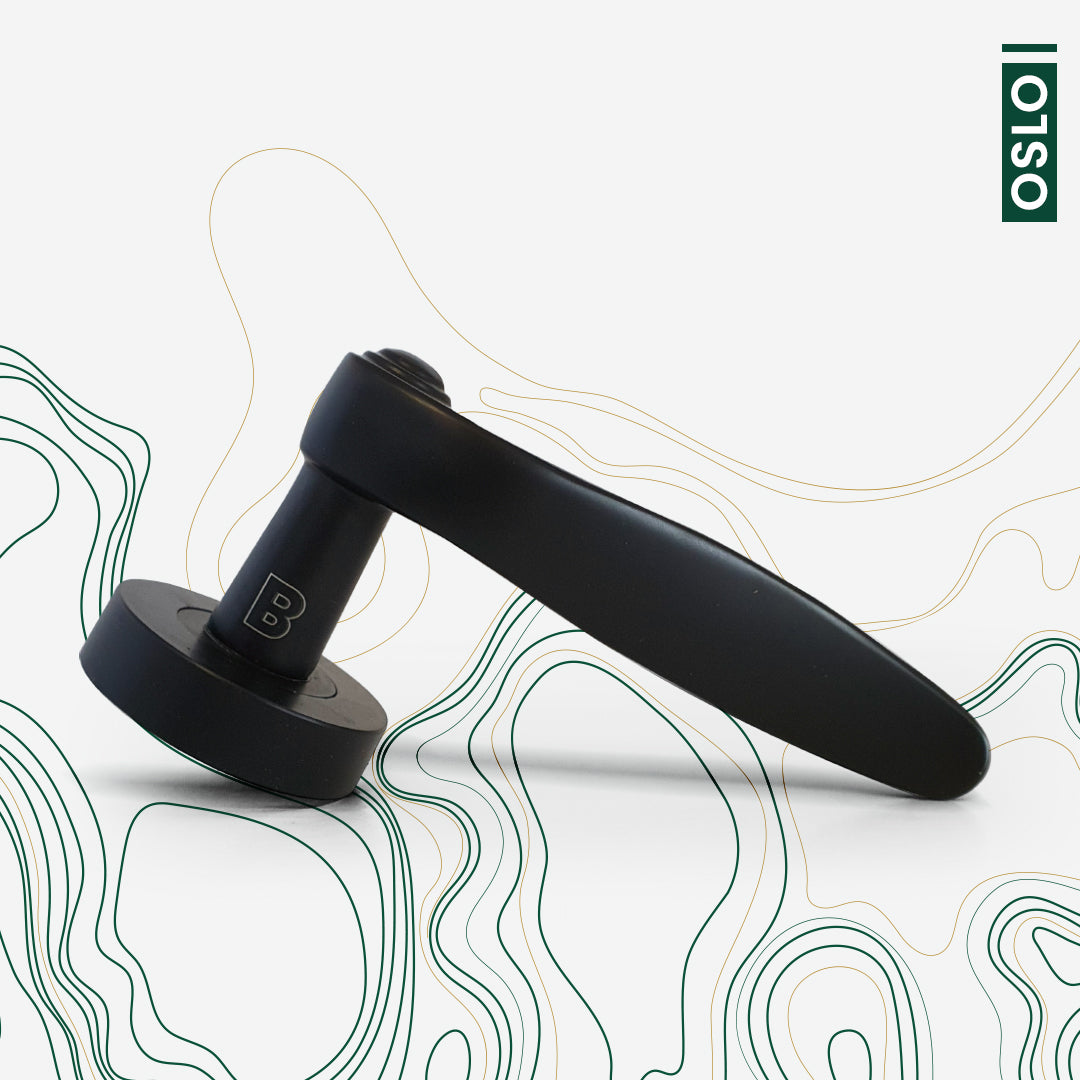 BASTA SIGNATURE OSLO LEVER ON ROSE