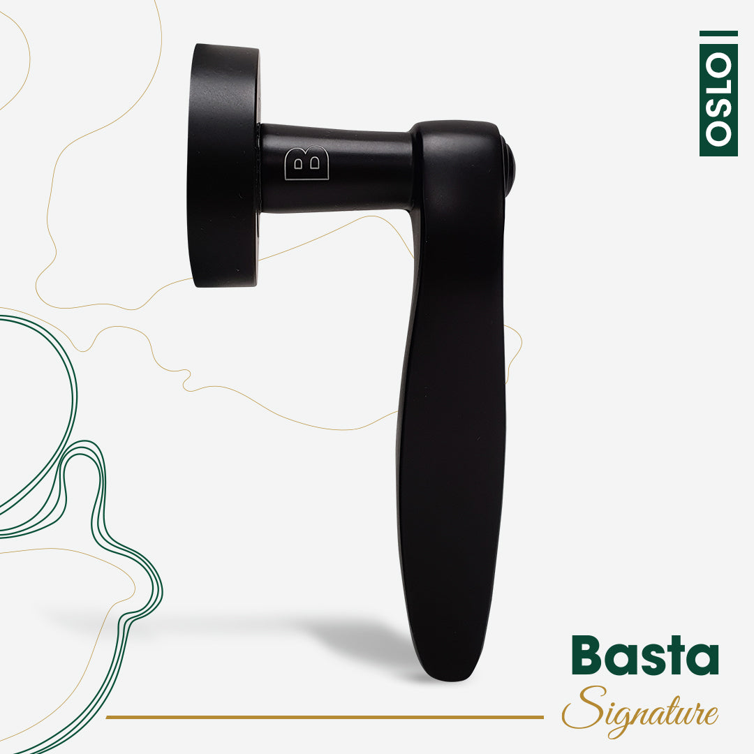 BASTA SIGNATURE OSLO LEVER ON ROSE