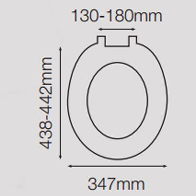 CELMAC S&C WHITE SOFT CLOSE TOILET SEAT SS FITTINGS