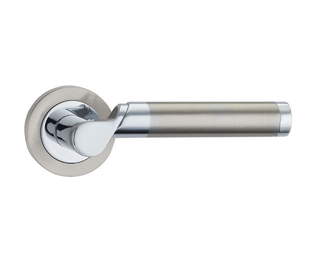 FORTESA OLYMPIA SATIN NICKEL (PACK OF 5) Escutcheons Included