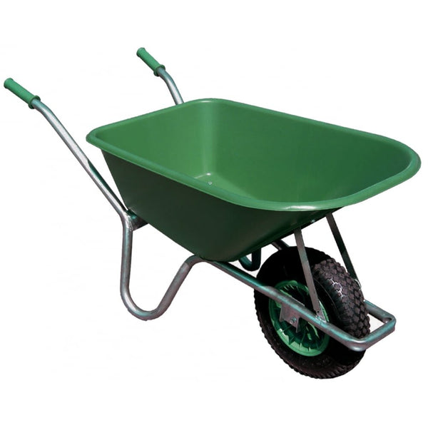 90LTR POLY WHEELBARROW GREEN