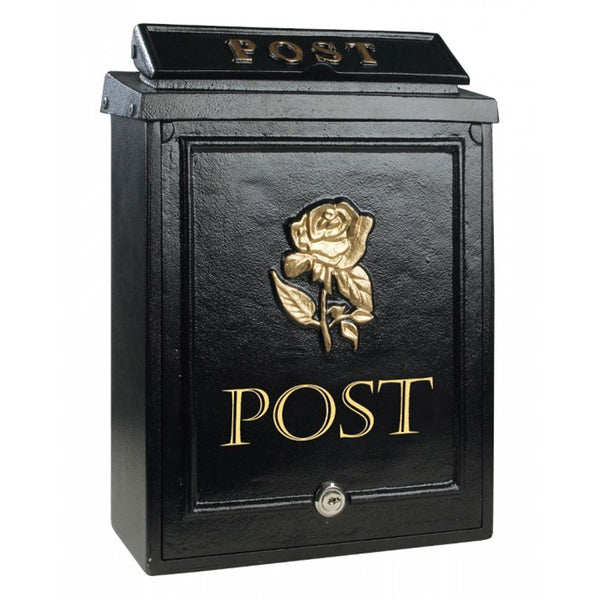 POST BOX GOLD ROSE