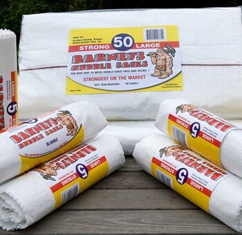 BARNEY RUBBLE SACKS PACK OF 50