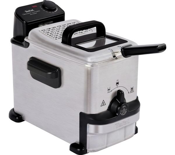 TEFAL Oleoclean Compact  Deep Fryer - Stainless Steel