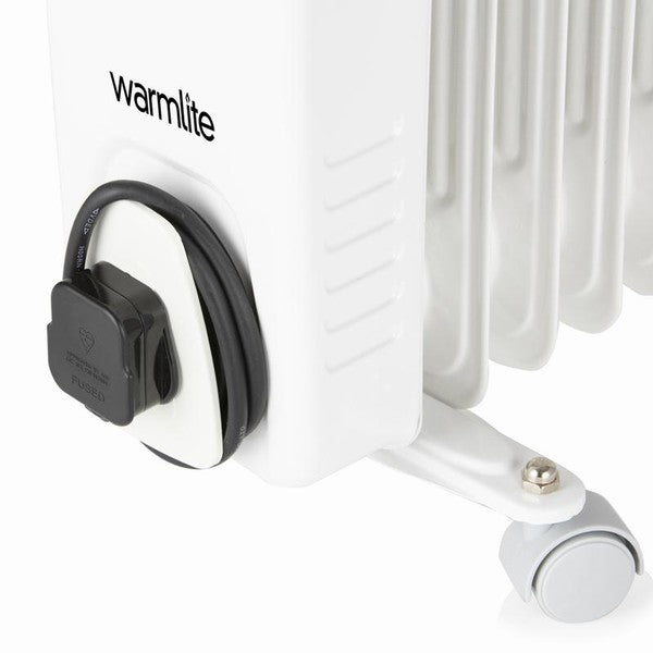 WARMLITE 2KW OIL FILLED RADIATOR WITH TIMER – HardwareStoreIreland.