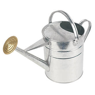 GALVANISED WATERING CAN 9 LTR