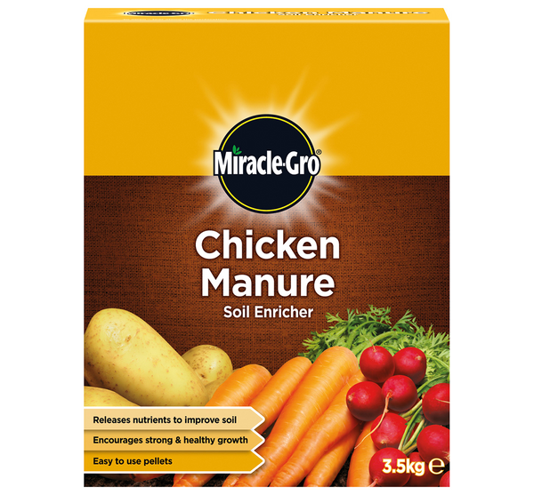 MIRACLE-GRO CHICHEN MANURE SOIL ENRICHER 3.5 KG