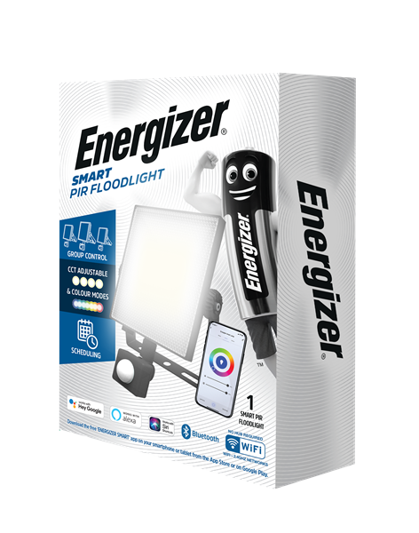 ENERGIZER SMART WIFI 20W PIR FLOODLIGHT