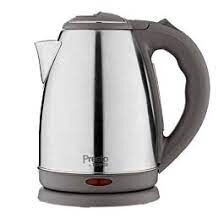 TOWER JUG KETTLE BRUSHED STEEL