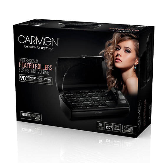 CARMEN PROFESIONAL VOLUMISING HEATED HAIR ROLLERS