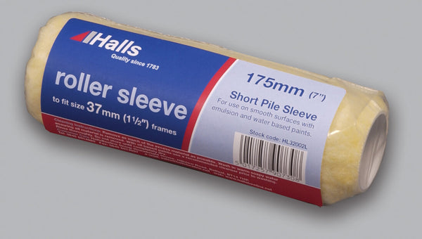 HALLS SHORT PILE ROLLER SLEEVE 7"  (PACK OF 6)