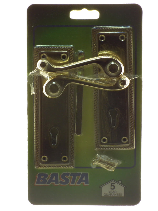 BASTA GEORGIAN SASHLOCK (PACK OF 5) FURNITURE BRASS (PACK OF 5)