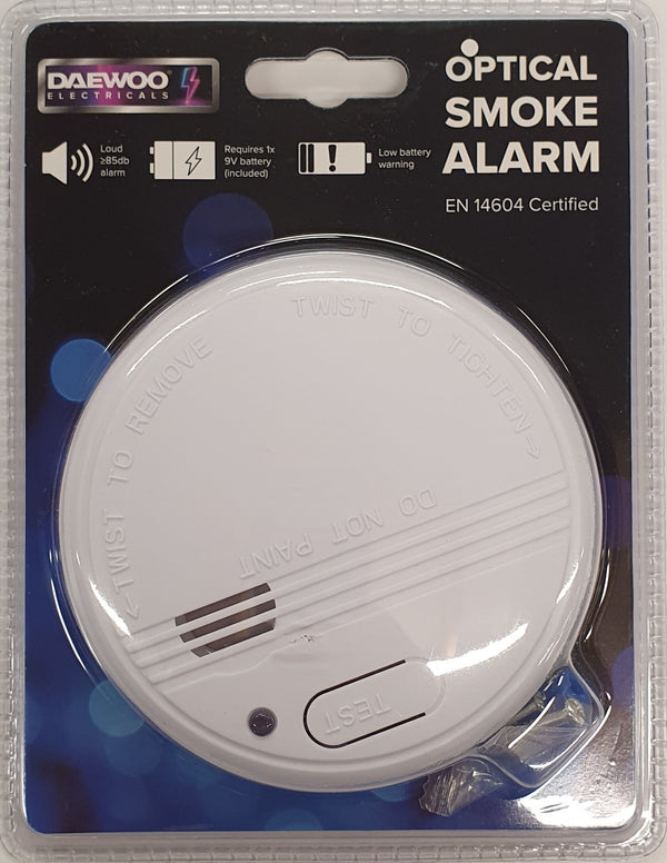 DAEWOO OPTICAL SMOKE ALARM(pack of 5)