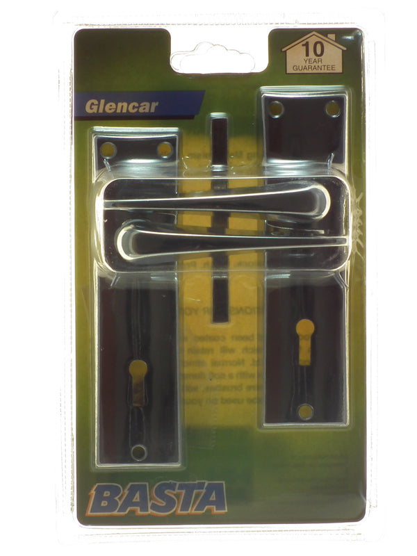 BASTA GLENCAR SASHLOCK FURNITURE CHROME (PACK OF 5)