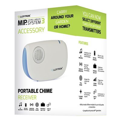 LLOYTRON WIRELESS DOOR CHIME 32 MELODY