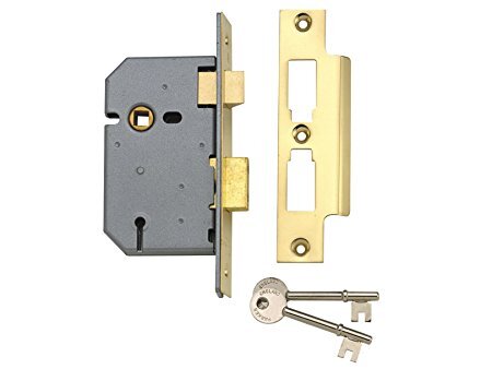 YALE 2.5'' BRASS 5 LEVER SASHLOCK