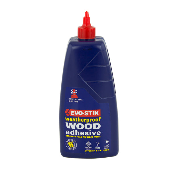 EVO-STIK RESIN "W" WATERPROOF WOOD ADHESIVE ( EXTERIOR ) 1 LTR