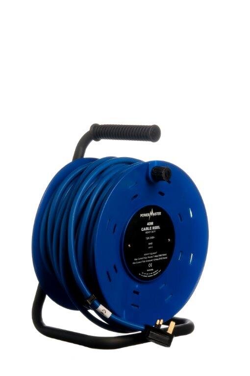 POWERMASTER 40 MTR 2.5MM SQ. 220V CABLE REEL