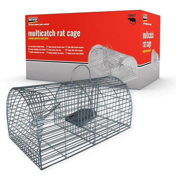 PEST-STOP MULTICATCH RAT CAGE