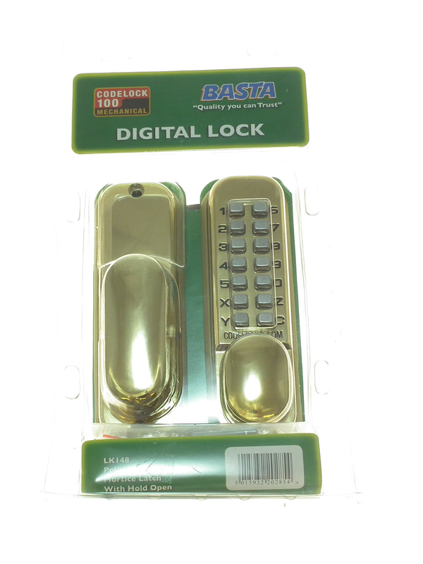 BASTA DIGITAL LOCK BRASS