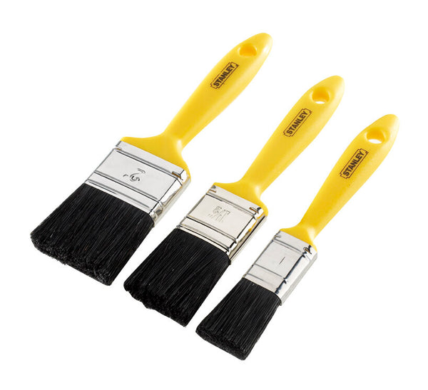 STANLEY HOBBY PAINT BRUSH SET 3 PIECE 25MM/38MM/50MM