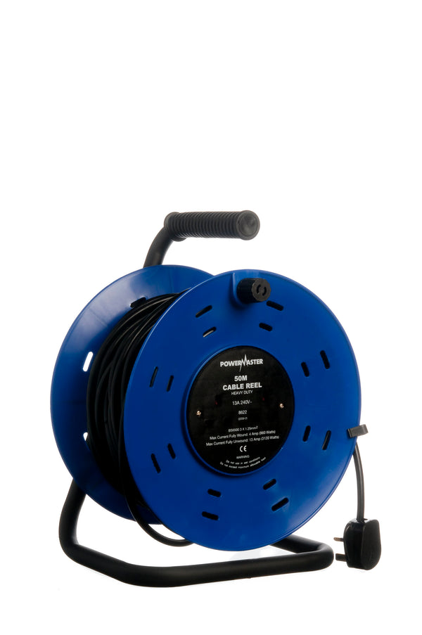 POWERMASTER 50 MTR 220V CABLE REEL