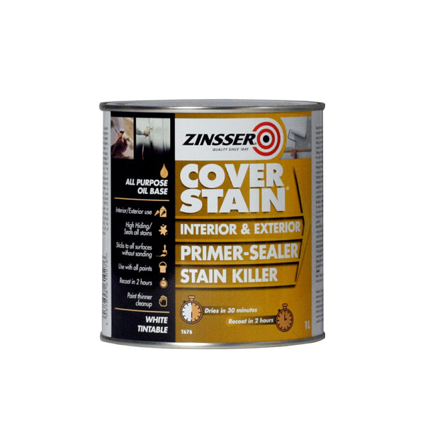 ZINSSER COVERSTAIN PRIMER SEALER 1LT