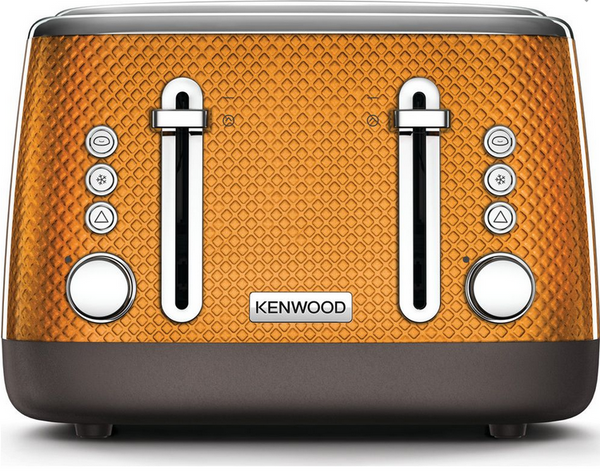 KENWOOD Mesmerine TFM810OR 4-Slice Toaster - Orange