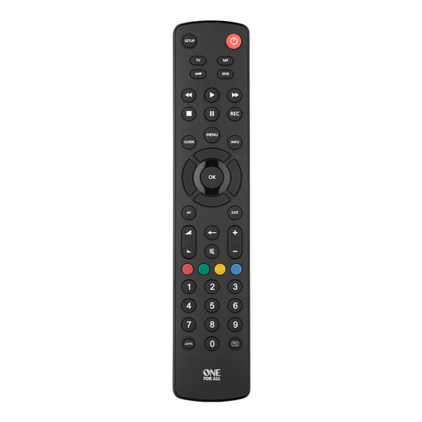 ONE FOR ALL 4 IN ONE UNIVERSAL REMOTE CONTROL