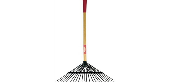 TRUE TEMPER 22 STEEL LEAF RAKE