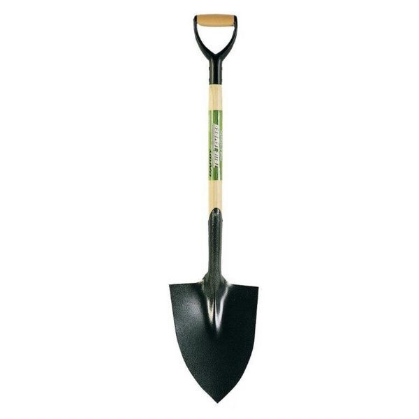 DARBY SOLID ''D'' HANDLE POINTED SHOVEL