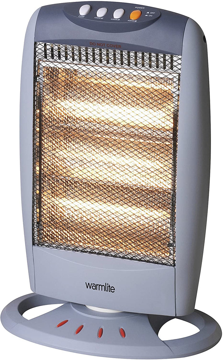 WARMLITE HALOGEN HEATER 1200W 3 BARS