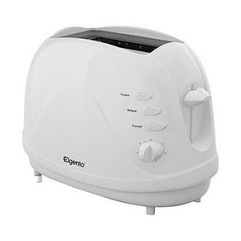 ELGENTO 2 SLICE TOASTER WHITE