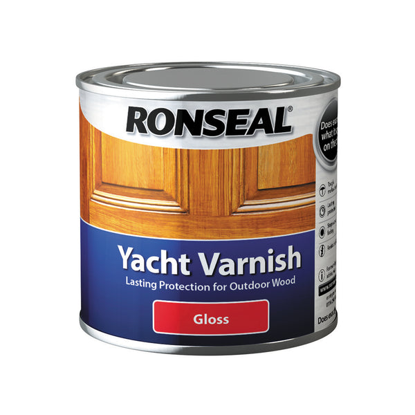 RONSEAL YACHT VARNISH GLOSS CLEAR 250 ML