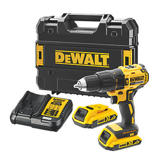 DeWalt  18V 2 x 2.0Ah Li-Ion XR Brushless Cordless Combi Drill