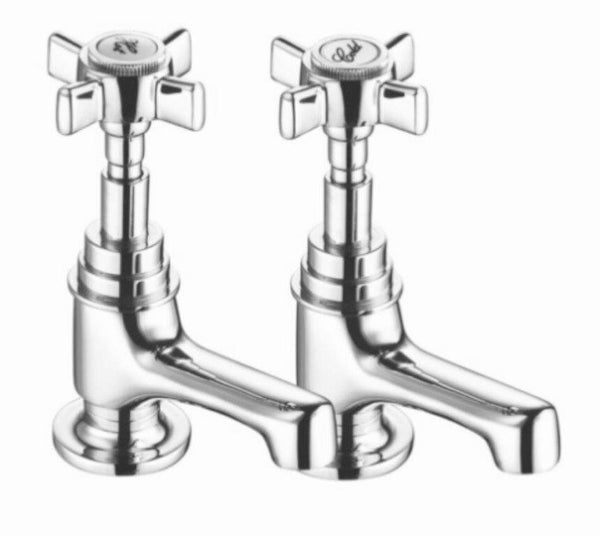 Edwardian Basin Taps 3/4"