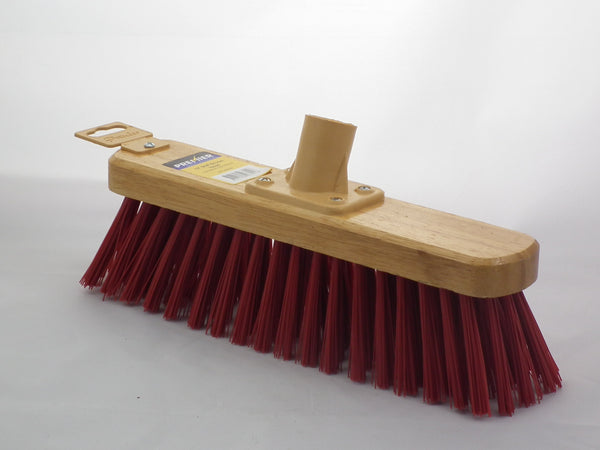 PREMIER 12" STIFF BROOM WITH HANDLE