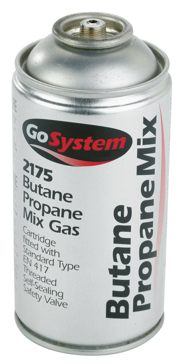 GO SYSTEM BUTANE/PROPANE GAS CARTRIDGE 170 GRM (PACK OF 6)