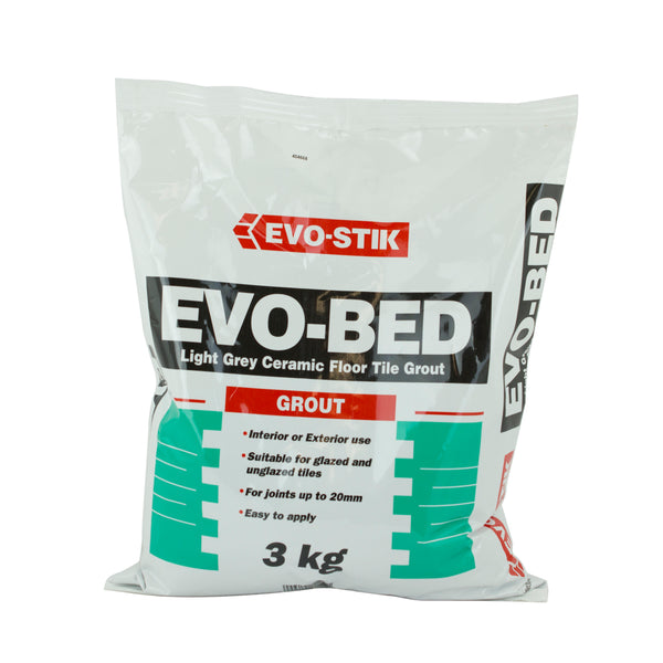 EVO-STIK FLOOR TILE GROUT EVOBED 3KG